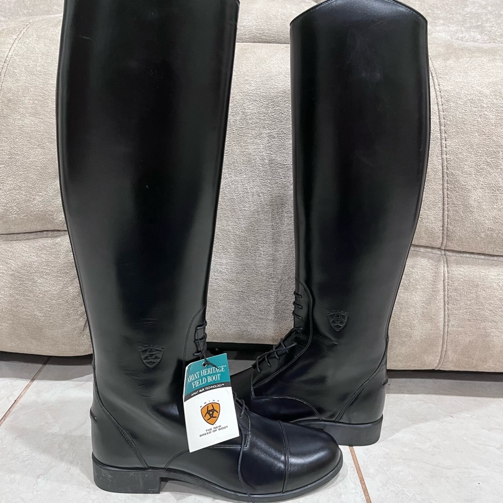 Ariat Black Equestrian Riding Boots